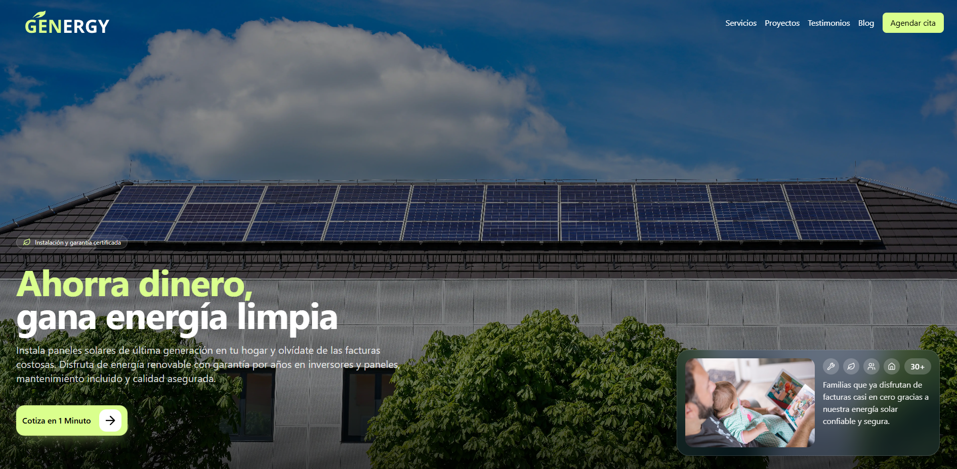 Vista previa de Genergy - Energía Solar